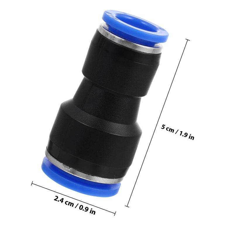 10Pcs 12mm To 16mm Pneumatic Push To Connect Tube Fittings Straight Hose Connectors For Industrial Air Tools - Image 3
