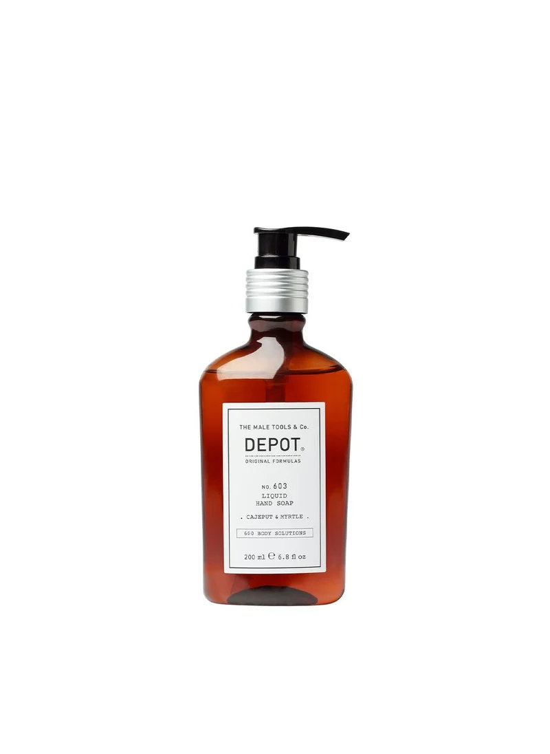 Depot Depot No. 603 Liquid Hand Soap 200ml | Cajeput & Myrtle