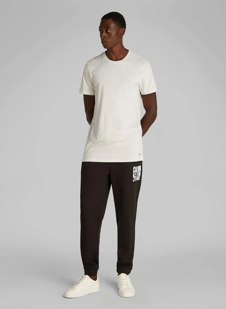 CALVIN KLEIN Cotton T-Shirts Short Sleeve Crew Neck - 3 Pack