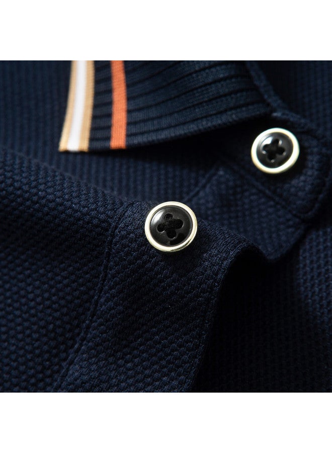 Montagut Casual Men's Cool Short-sleeve Polo Shirt, Men's T-shirt, Oriental Minimalist Luxury Style - Image 2