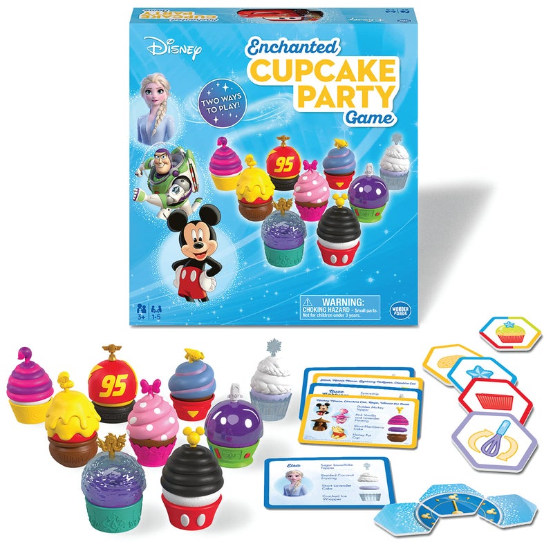 Wonder Forge Disney Enchanted Cupcake Party Game Engaging Matching Game for Kids Ages 3 Up Featuring Beloved Disney Characters Great for Skill Development Ideal Birthday - Image 2