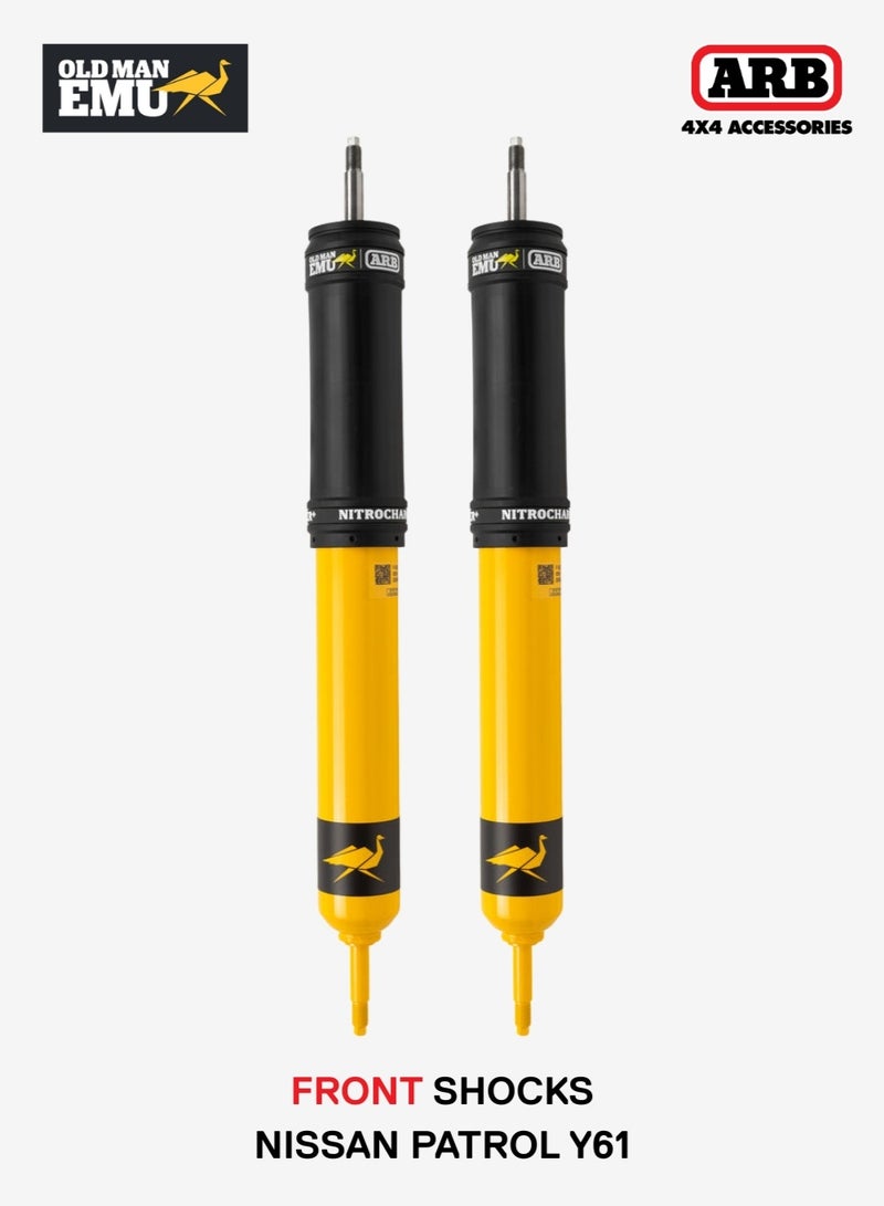 ARB Old Man Emu Nitrocharger Plus Suspension Kit for Nissan Patrol Y61 - Front & Rear Shocks - Set of 4 - Image 2