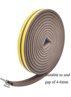 RATSAW 2 Pack Self Adhesive Weather Seal Strip Muffling EPDM Foam D Type Doors Windows Draught Stopper  - Image 3