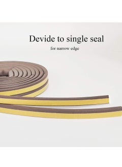 RATSAW 2 Pack Self Adhesive Weather Seal Strip Muffling EPDM Foam D Type Doors Windows Draught Stopper  - Image 4