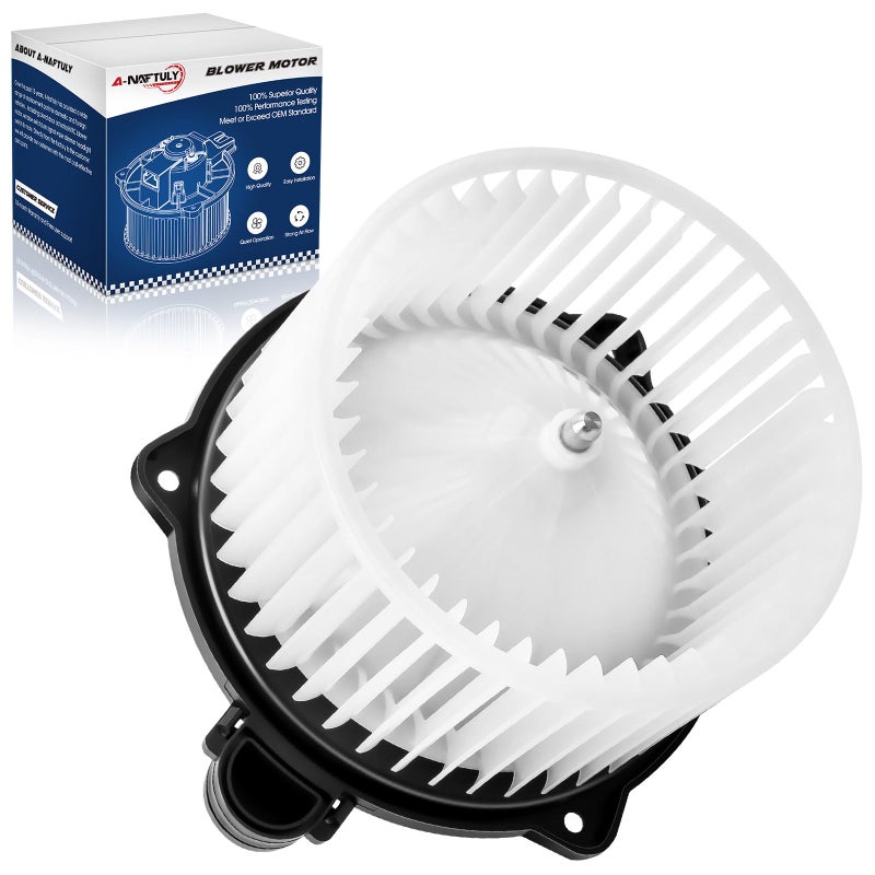 ANAFTULY AC Blower Motor Fan Replacement Fits for Hyundai Accent Azera Sonata Tucson Entourage Kia Optima 16L 24L 27L 33L 38L HVAC Heater Blower Motor Front Replace 700133 971121C000