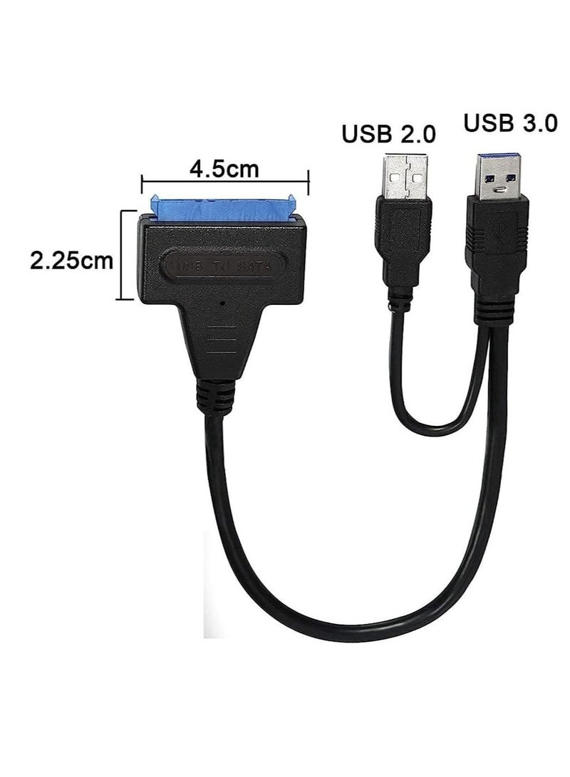 Cable Usb3 To Sata Hard Disk Drive Converter Black - Image 1