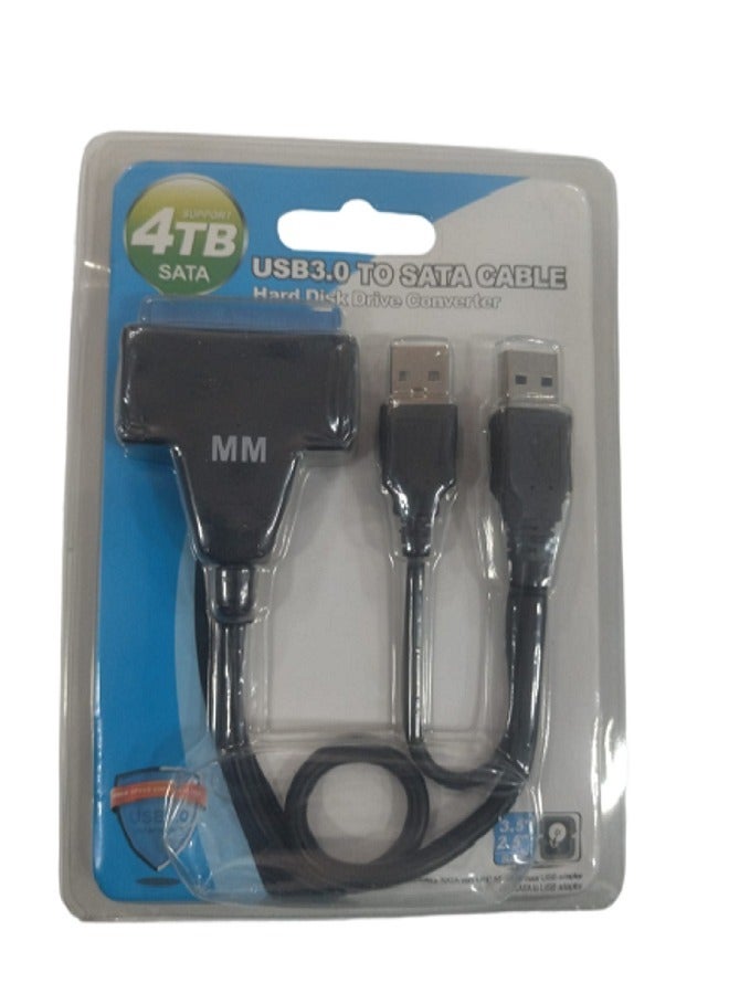 Cable Usb3 To Sata Hard Disk Drive Converter Black - Image 5