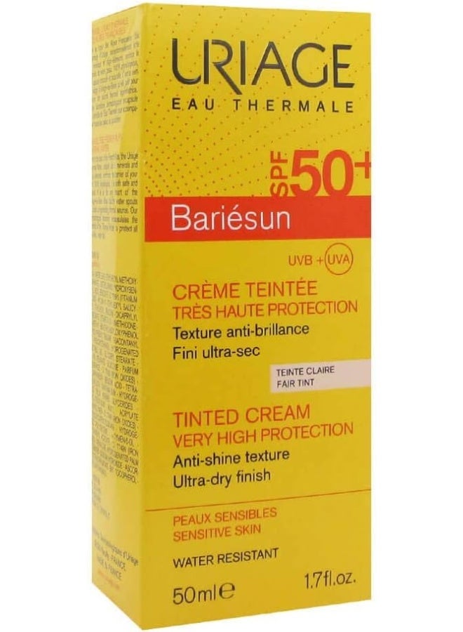 Uriage كريم باريسون الشفاف الملون SPF 50+، 50 مل - Image 2