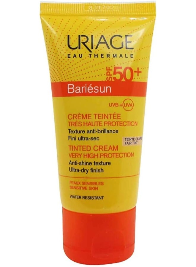 Uriage كريم باريسون الشفاف الملون SPF 50+، 50 مل - Image 1