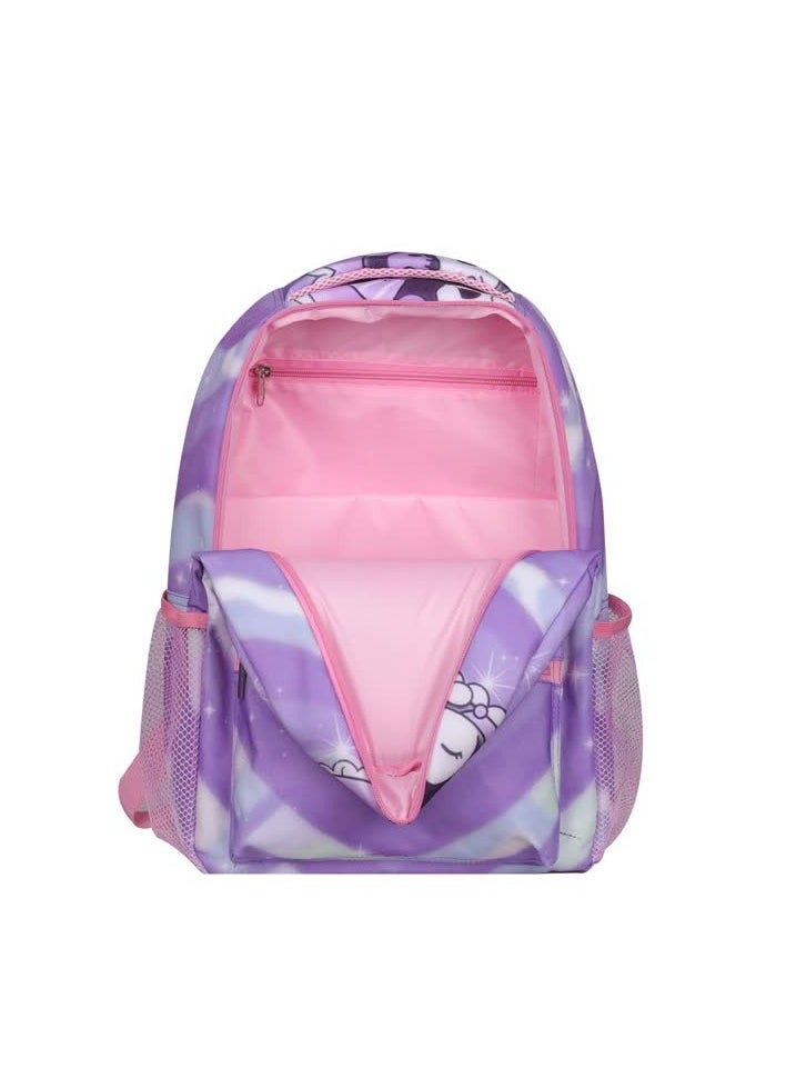 Generic Cartoon Kulomi Kuromi three-piece set Cinnamon dog KT schoolboy school bag kids cartoon backpack backpack,D8 Kulomi three-piece set 01  - Image 2