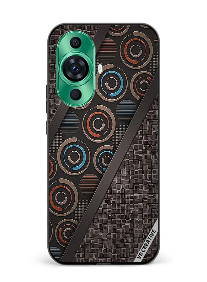 VR CREATIVE Protective Case Cover For Huawei nova 11 Pro Abstract Design Multicolour - Image 1