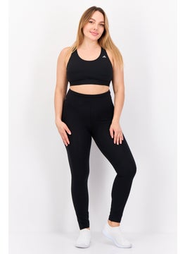 Adidas Women Padded Brand Logo Sports Bra, Black  - Image 4