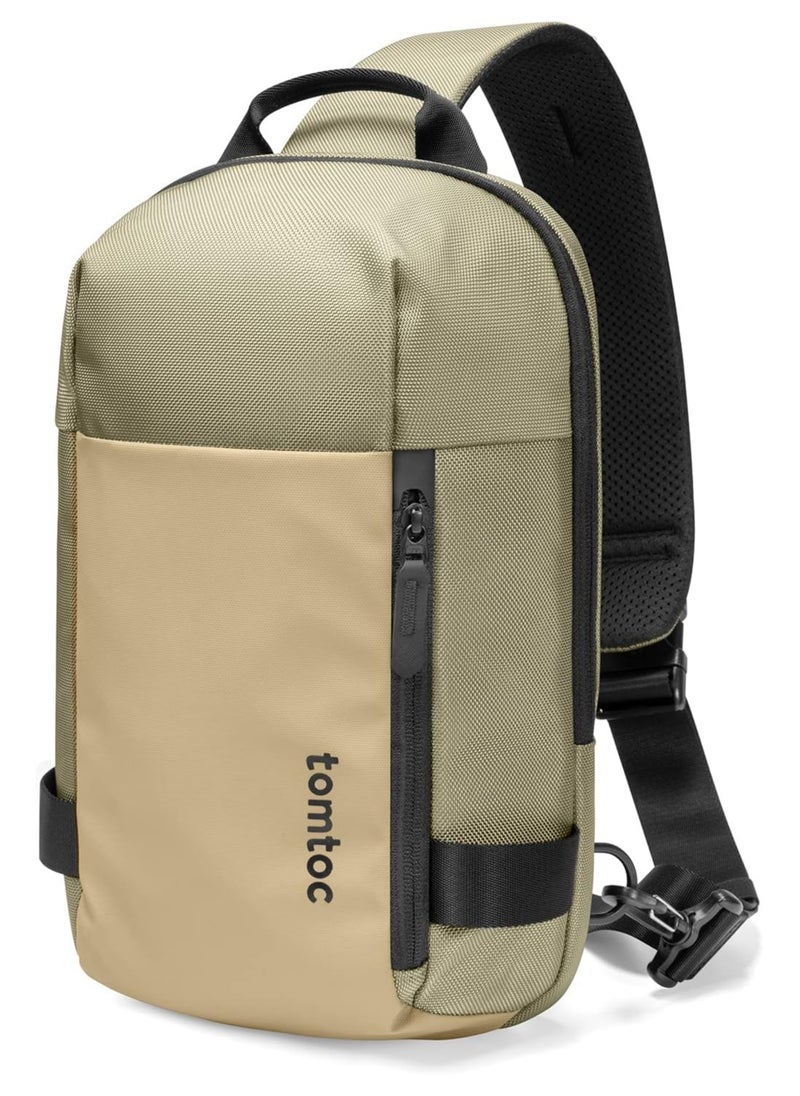 Tomtoc Navigator-T24 Sling Bag 5L, Compact Sling Bag, Crossbody Chest Shoulder Bag for 11 inch 2025 iPad A16, iPad Air M3&M2, iPad Pro M4, M2&M1, Nintendo Switch 2/Switch/OLED, Slim Lightweight Daypack for Daily Use  - Image 1