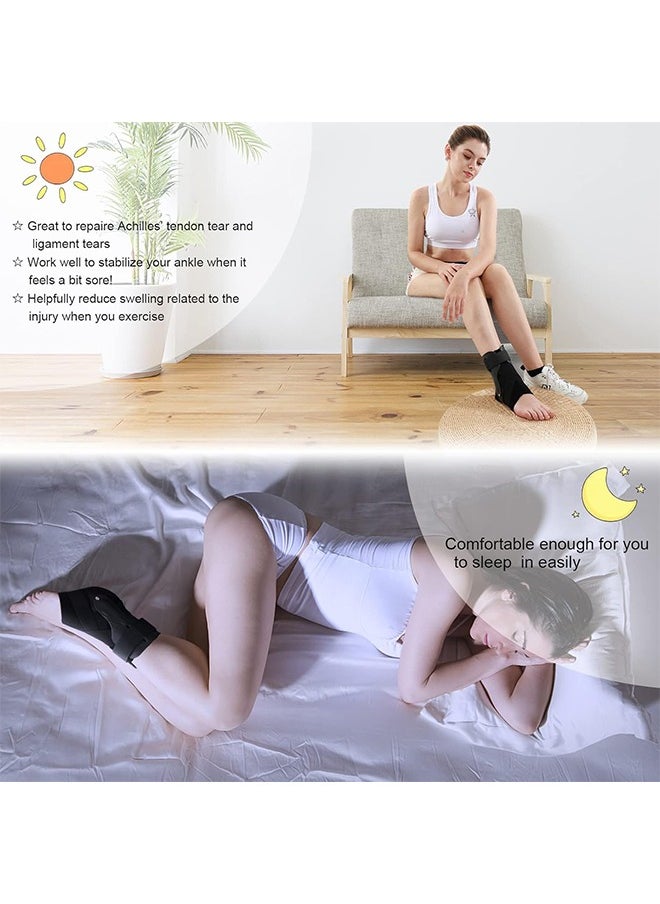 HY - Ankle Brace, Ankle Support Brace for Ankle Sprains, Ankle Braces for Men Women, Ankle Support Sprained Ankle Brace for Basketball Soccer Volleyball (X-Large) - Image 1
