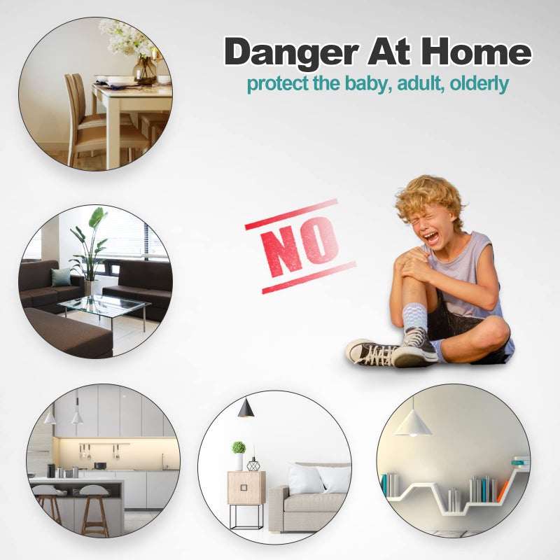 Gudui 20 Pack Corner Protector Baby Clear Corner Guards Table Corner Protectors Baby Proofing Furniture Corner Edge Safety Bumpers For Coffee Table, Counter, Desk, Cabinet - Image 5