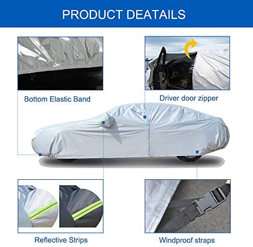 Koukou Custom Fit SUV Car Cover for Kia Sportage (1994-2024) - Waterproof All Weather Protection - Image 4