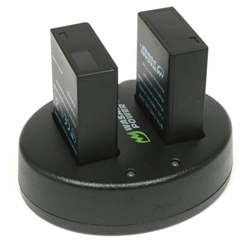 Wasabi Power Battery 2-Pack and Dual Charger for Nikon EN-EL20/EN-EL20a and Coolpix A, Nikon 1 Series (AW1, J1, J2, J3, S1, V3), Blackmagic Pocket Camera - Image 2