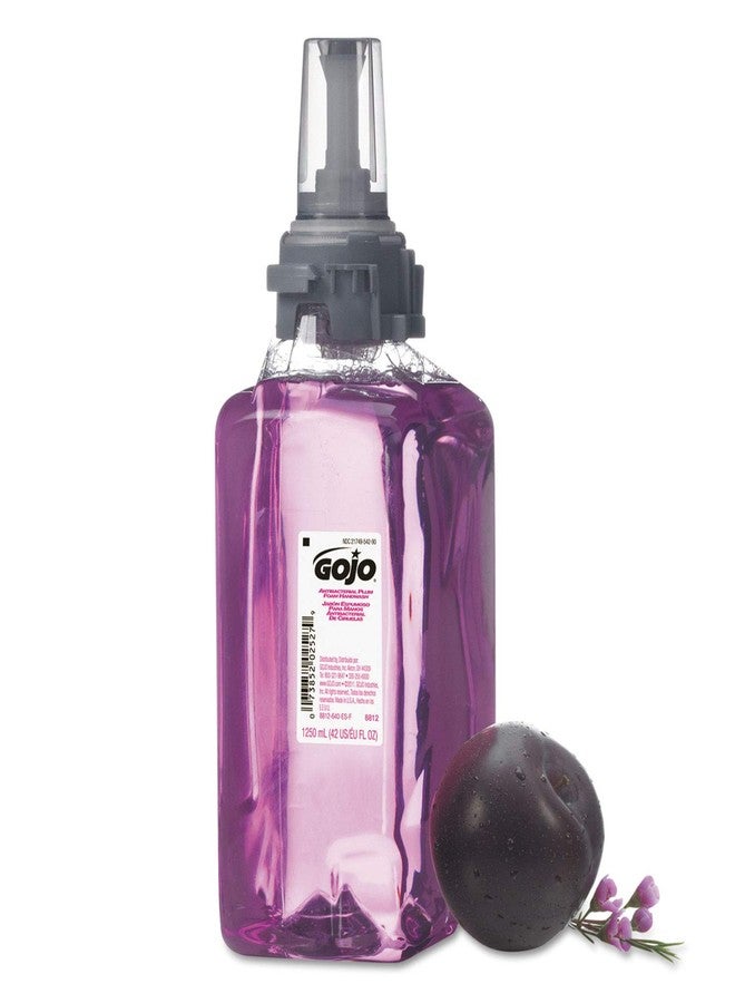 GOJO 881203CT Antibacterial Foam Handwash, Refill, Plum, 1250mL Refill (Case of 3) - Image 5