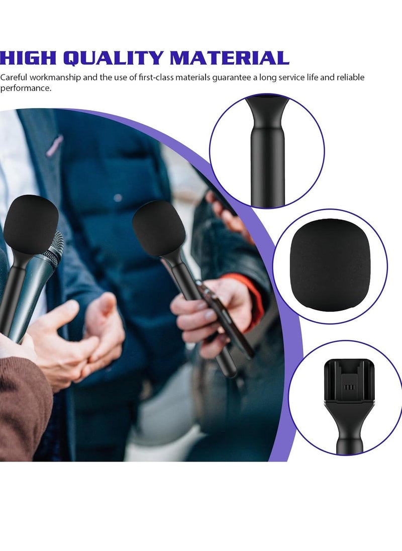 ELTRAZONE Universal Interview Handheld Adapter – Stand Holder Wireless Lavalier Microphone Mount for Wireless GO I/II, Rode Wireless Me/Pro, DJI Mic 1/2, Universal Handheld Mount for Interviews, Podcasts, and Content Creation  - Image 4