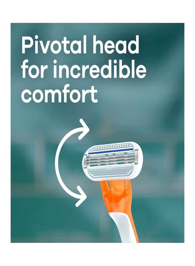 فينوس ماكينة حلاقة ريفييرا للسيدات للاستعمال لمرة واحدة، عدد 2 - Image 3