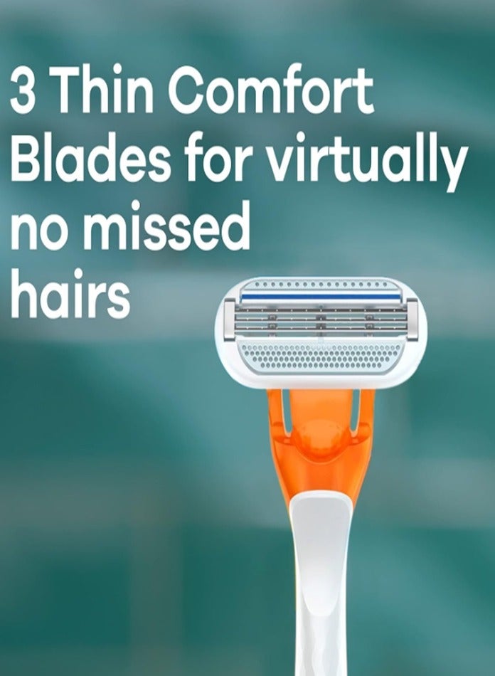 فينوس ماكينة حلاقة ريفييرا للسيدات للاستعمال لمرة واحدة، عدد 2 - Image 4