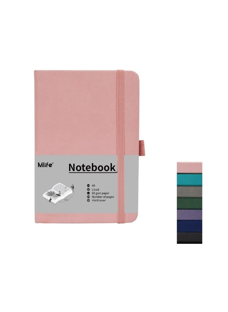 Premium Mini Pocket Notebook by Mlife | Compact Travel Journal with Elastic Strap - Image 1