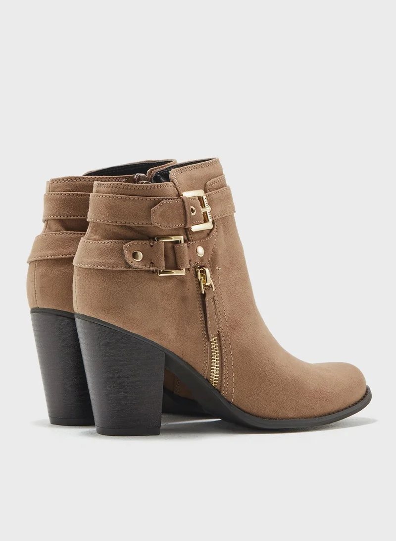 GUESS Suede Biker Ankle Boot