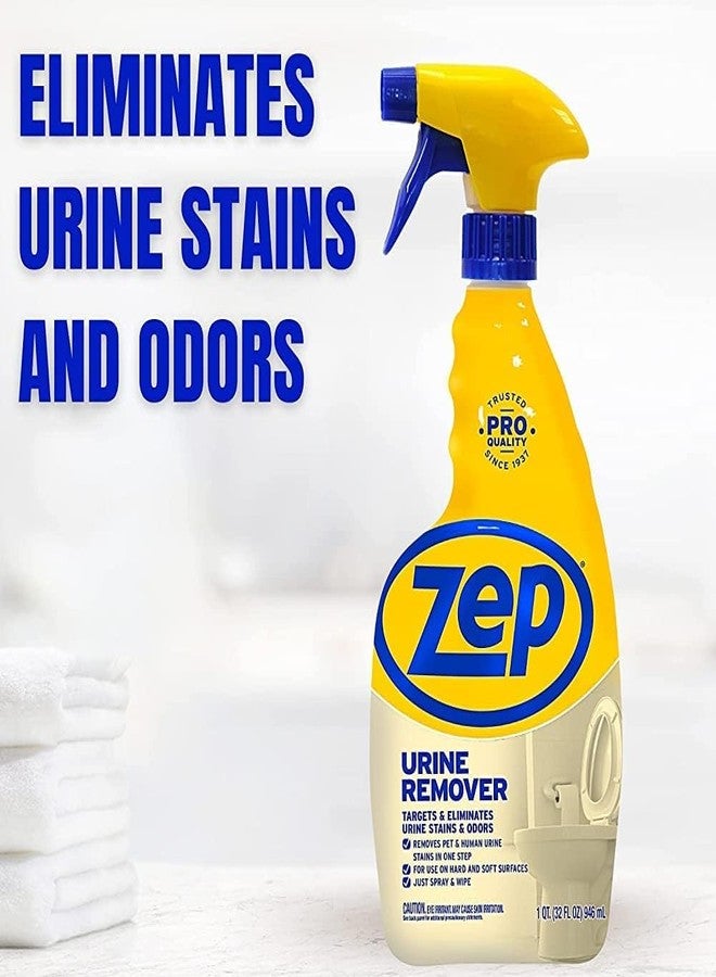 Zep Urine Remover, 32 fl oz - ZUURMV32 - Professional Strength Stain and Odor Eliminator for Hard and Soft Surfaces - Image 2