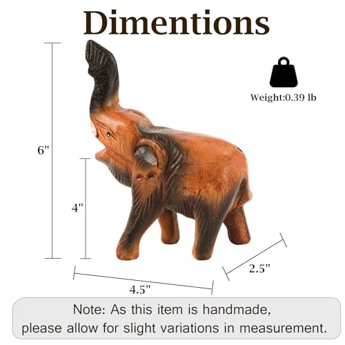GOGHOST 3.5" Wooden Elephant Call Whistle - Musical Ocarina Craft Decor - Image 2