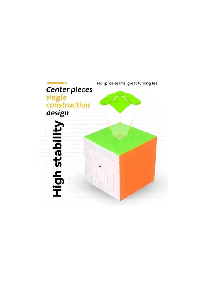 QiYi QIYI 10x10 STICKERLESS NON-MAGNETIC SPEEDCUBE  - Image 3