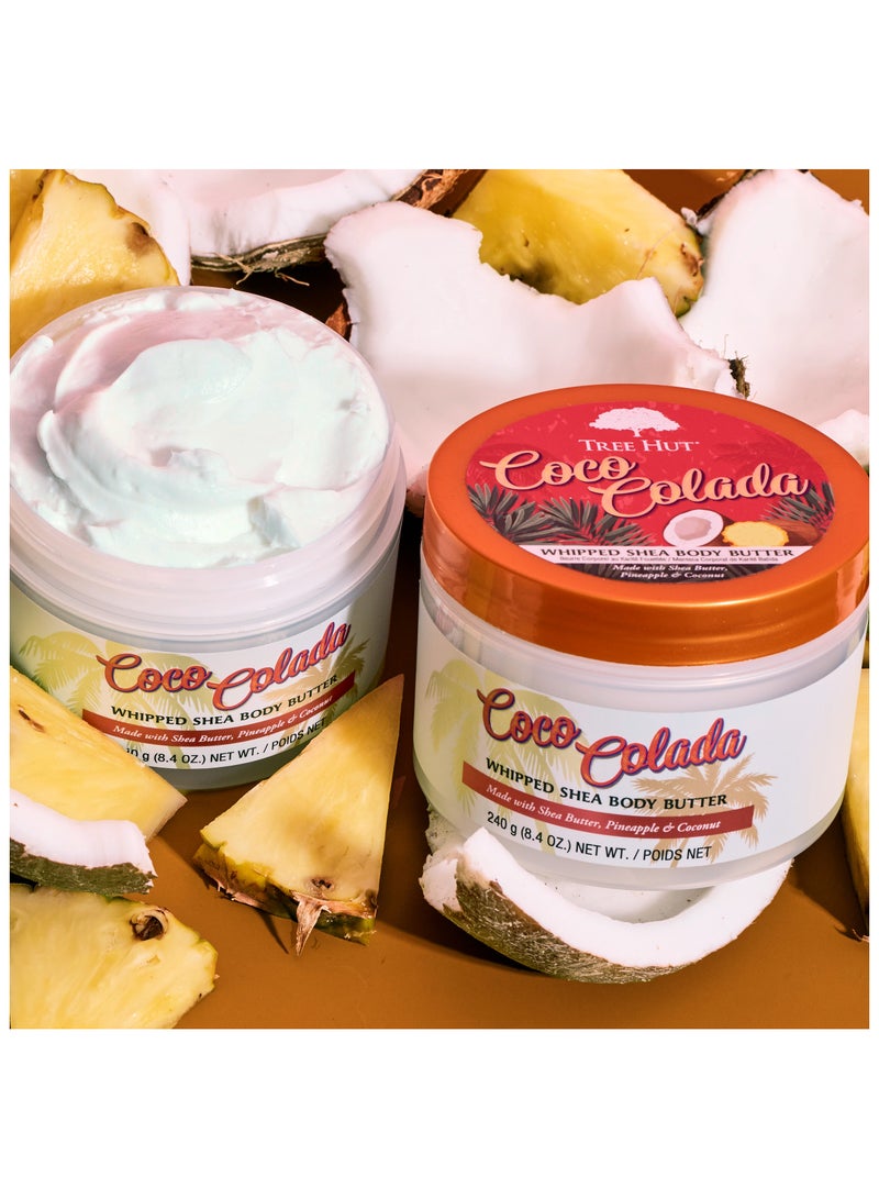 تري هت زبدة الجسم المخفوقة كوكو كولادا 240جرام - Image 4