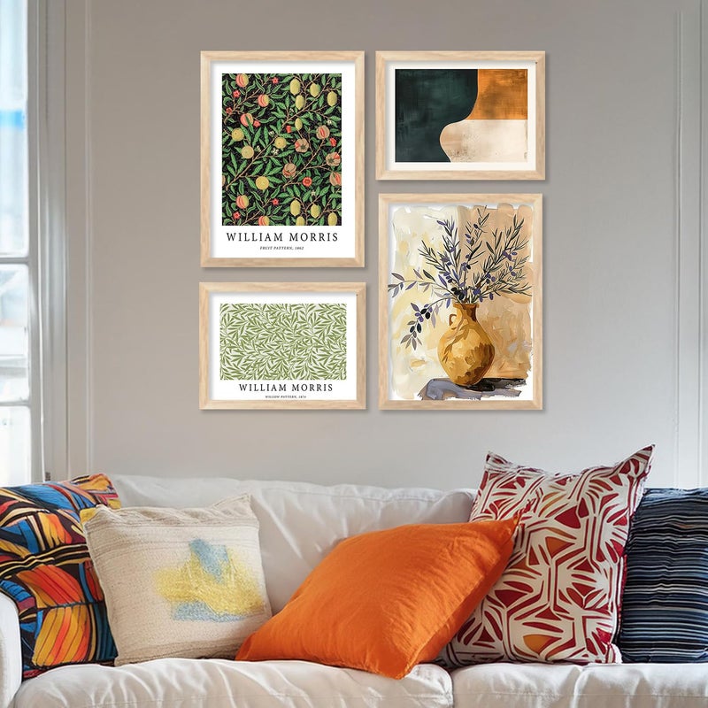 Kotart Abstract Wall Painting Wall Decoration Wall Frames Modern Art Painting For Wall Hanging Home Decoration Wall Poster With Frames Home Dcor Premium Wall Art Frames For Office Living Room Set of 6 Size 10x13 inch or 13x17 inch Art 2 - Image 5