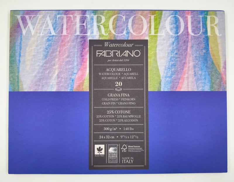 Fabriano Studio Watercolor Blocks CP 300 GSM 24 X 32 CM - Image 3