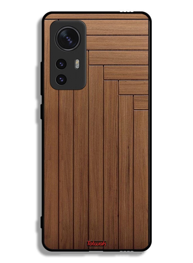 Tolwak Xiaomi 12 Protective Case Cover Door Pattern - Image 2