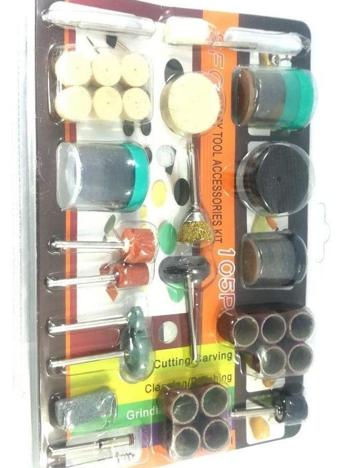 Rotary Tool Accessories Kit 105 Pieces  - Image 4
