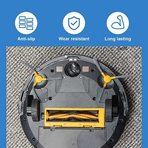 Abeskch Replacement Tire Compatible with IRobot Roomba Wheels Series 500, 600, 700, 800, 900 and I3, I6, I7, E5, E6, J9 Non-slip, high wear resistance Tire for irobot roomba wheel replacement (2 Pack) - Image 5