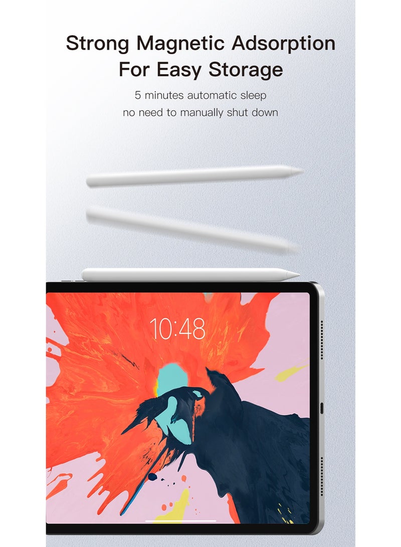 ريتشي قلم لمس ريتشي RCS-S09 شامل التوافق للجوال والتابلت، شحن تايب سي، دقة عالية (أبيض) - Image 5