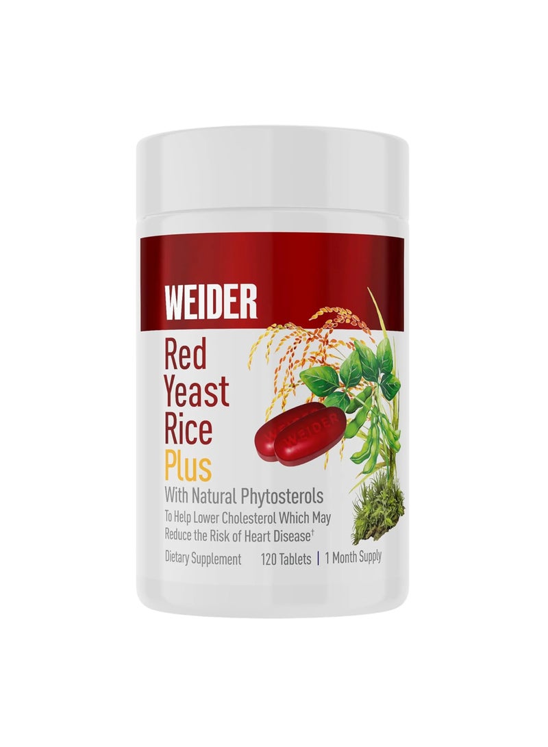 Weider Red Yeast Rice Plus Natural Phytosterols