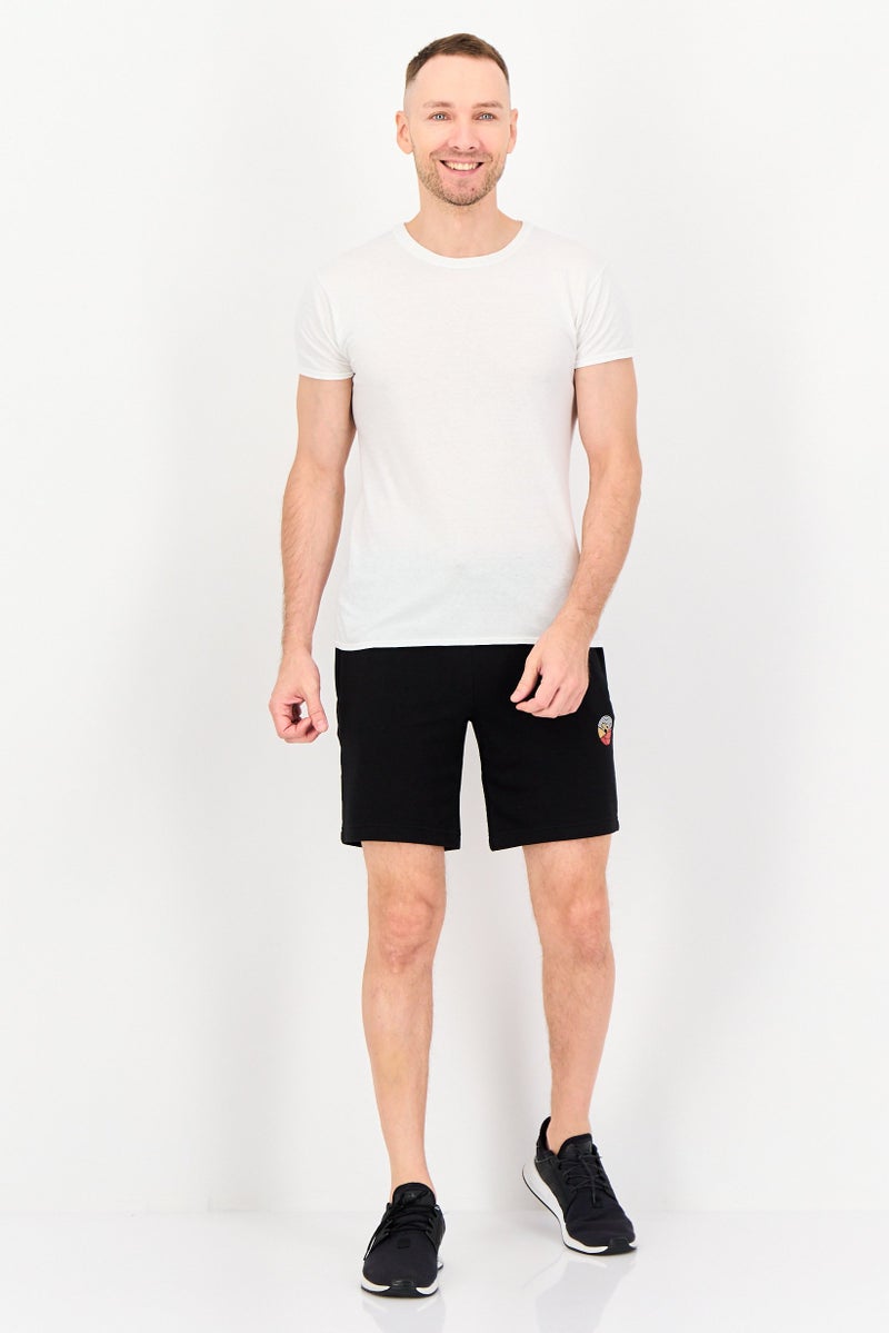 PUMA Men Sportswear Fit Brand Logo Outdoor Shorts, Black - Image 2