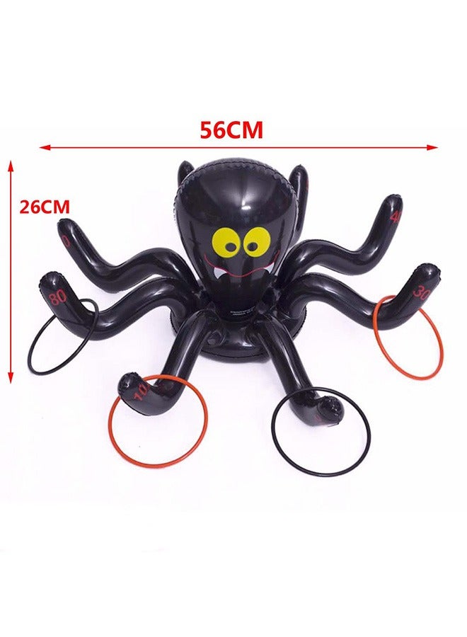 joyzzz Children's Fun Large Inflatable Spider Ring Throwing Game Set  - Image 2