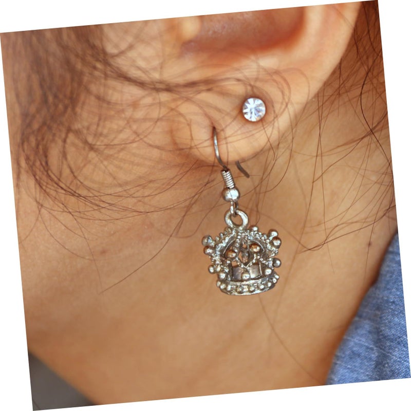Silver Plated Earring Hooks DIY Craft Supplies Handmade Jewelry Accessories - Image 4