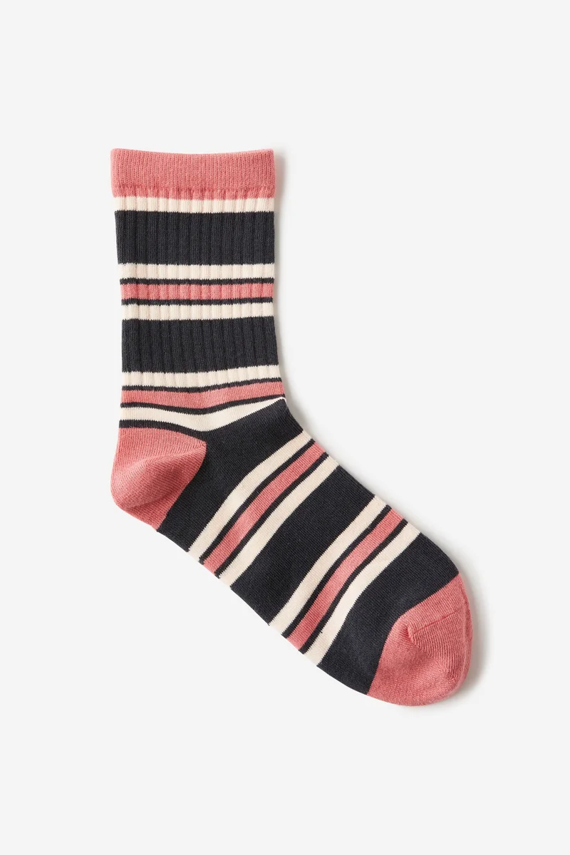 روبي Retro Sporty Crew Sock