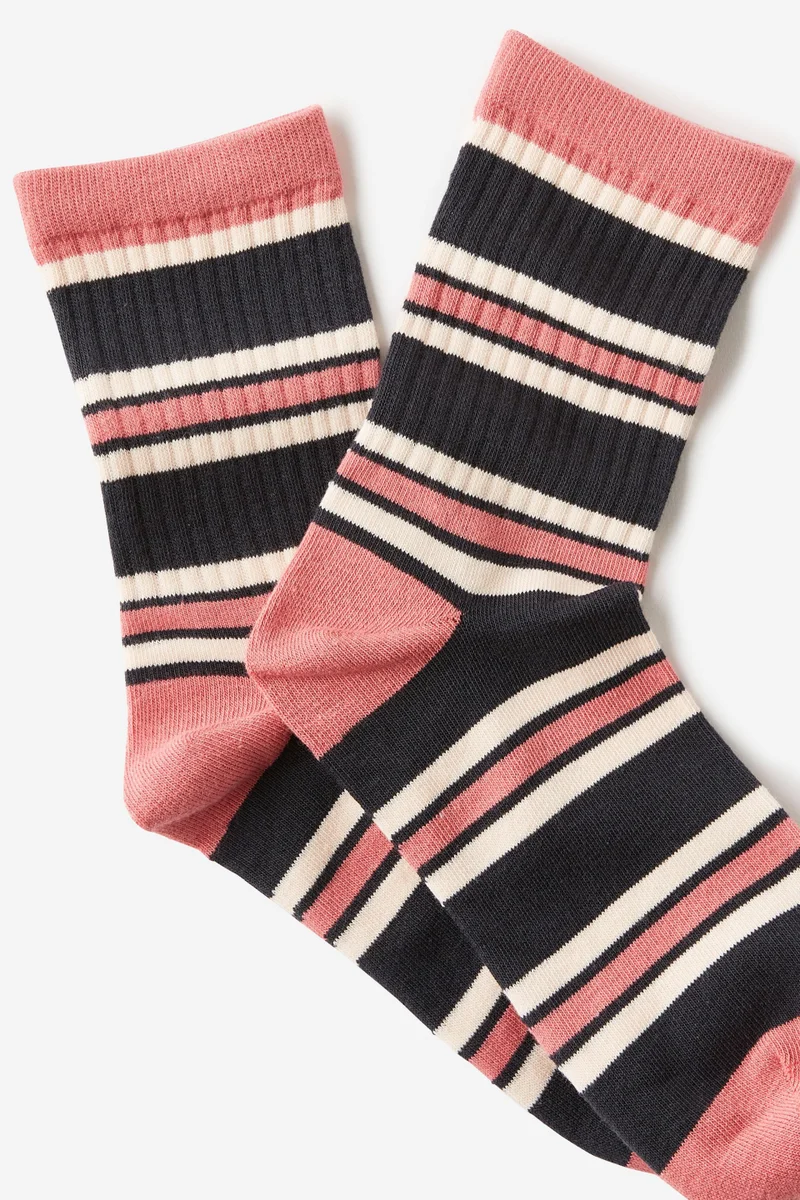 Rubi  Retro Sporty Crew Sock for Women | Best Price UAE