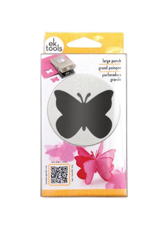 EK Tools EK tools Butterfly Punch, Large, New Package, Grey  - Image 1
