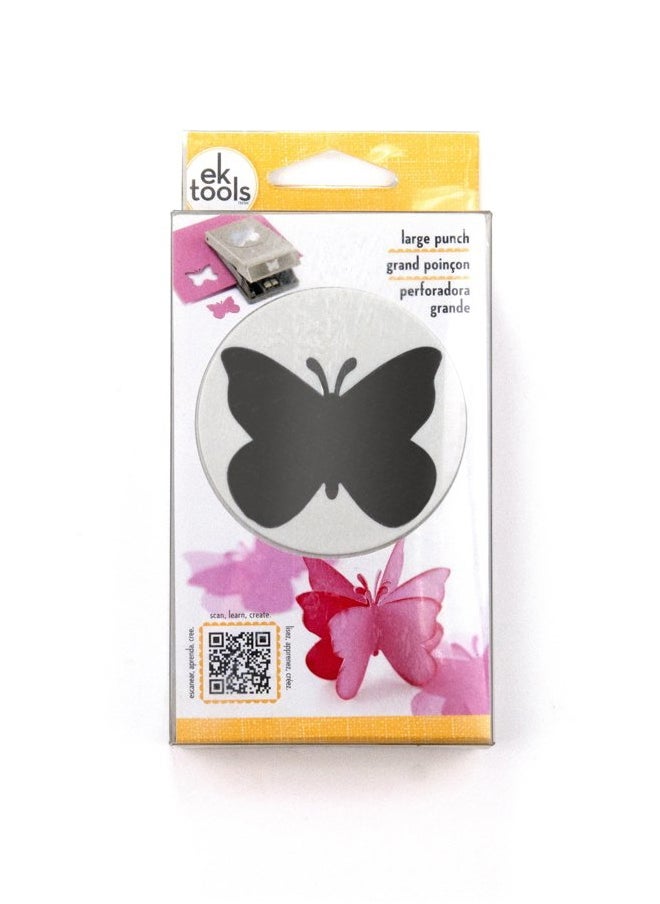 EK Tools EK tools Butterfly Punch, Large, New Package, Grey  - Image 2