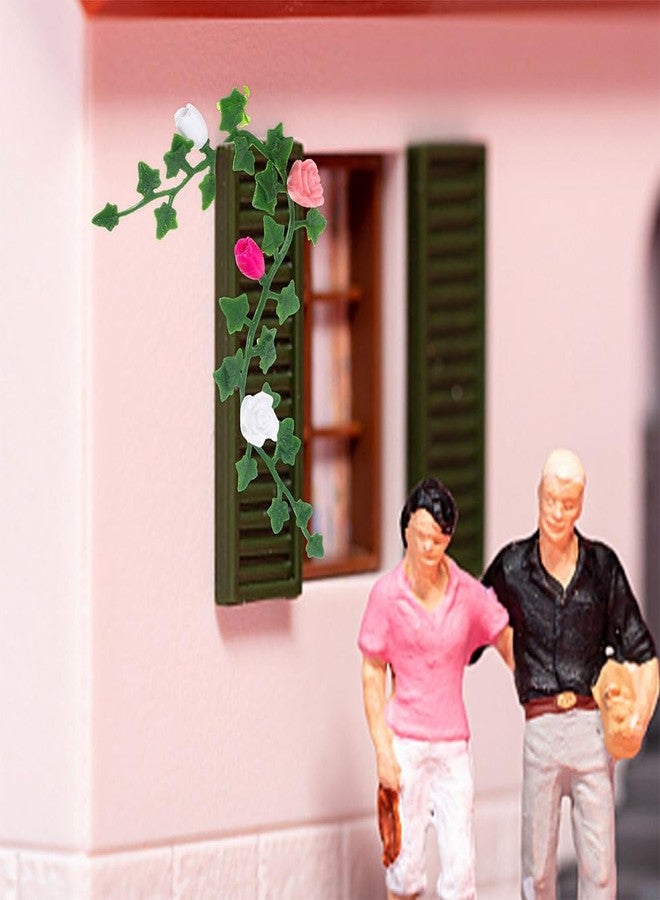 TOYANDONA 5pcs Doll House Decorative Scenery Flowers Simulation Ornament Doll House Accessories - Image 4