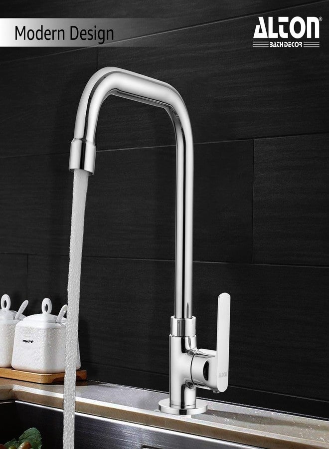 ALTON FAM3355-UM, Swan Neck with 360 Degree Swivel Spout | Kitchen Sink Tap | Kitchen Faucet | Tap for Kitchen Sink | Taps | Wash Basin Tap | Pillar Tap - Image 3