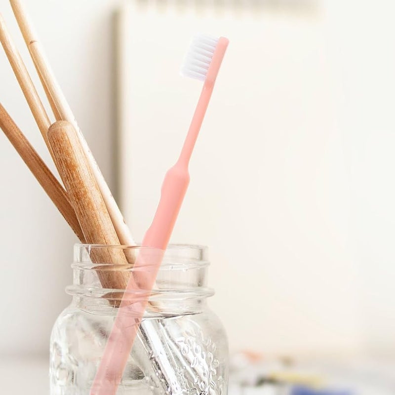 Valiclud 6 حزمة فرشاة أسنان ذات شعيرات ناعمة للبالغين تنظيف لطيف مقبض مريح - Image 5