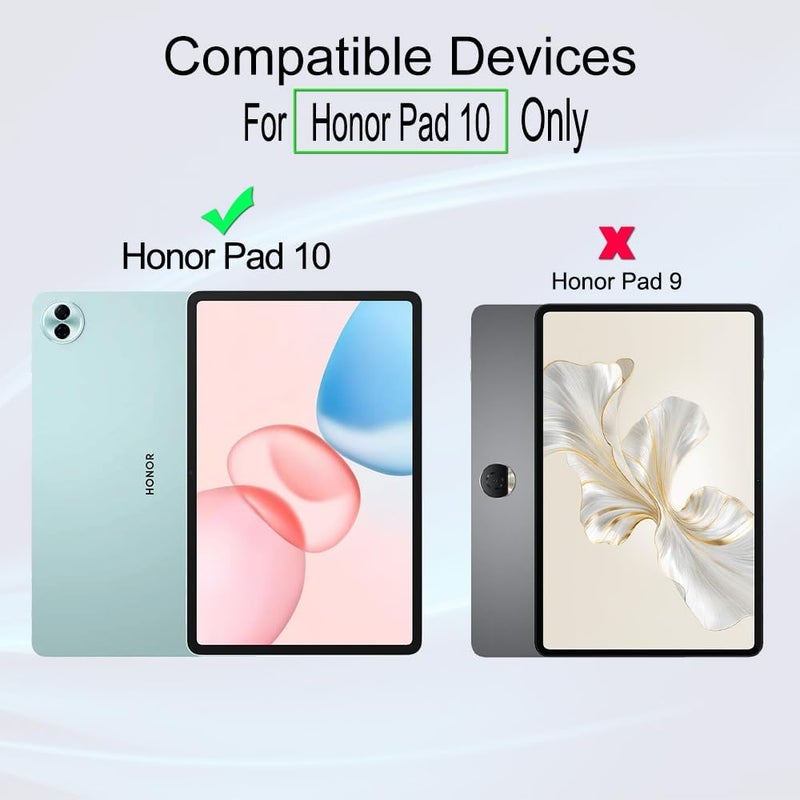 Ibywind For Honor Pad 10 Screen Protector,2 Pack 9H Hardness Tempered Glass,Easy to install,HD Clear,Case Friendly,Bubble Free,Ultra Resistant - Image 2