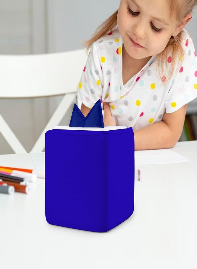 Annmore Dustproof Topper for Toniebox, with Felt Cover for Tonies Ears, Blue - Image 4